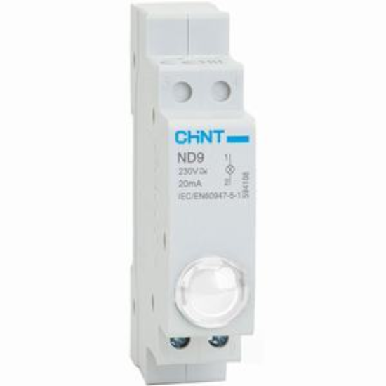 Ảnh của Đèn báo gắn thanh ray dạng module CHINT ND9-1/W 230V 