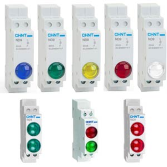 Ảnh của Đèn báo gắn thanh ray dạng module CHINT ND9-2/GB 6.3V 