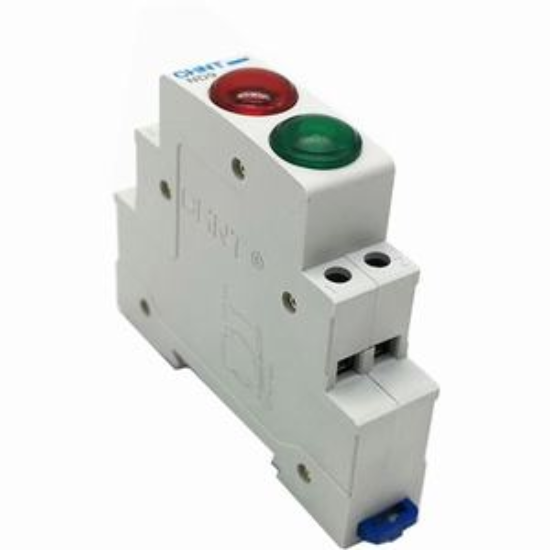 Ảnh của Đèn báo gắn thanh ray dạng module CHINT ND9-2/GR 24V 