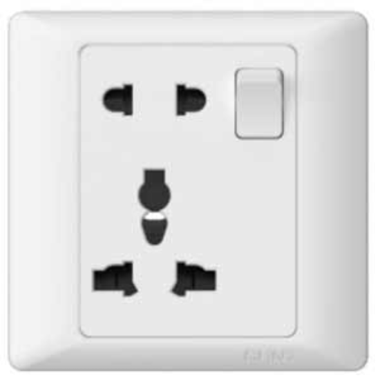 Ảnh của Công tắc kết hợp ổ cắm CHINT NEW7-G42360 