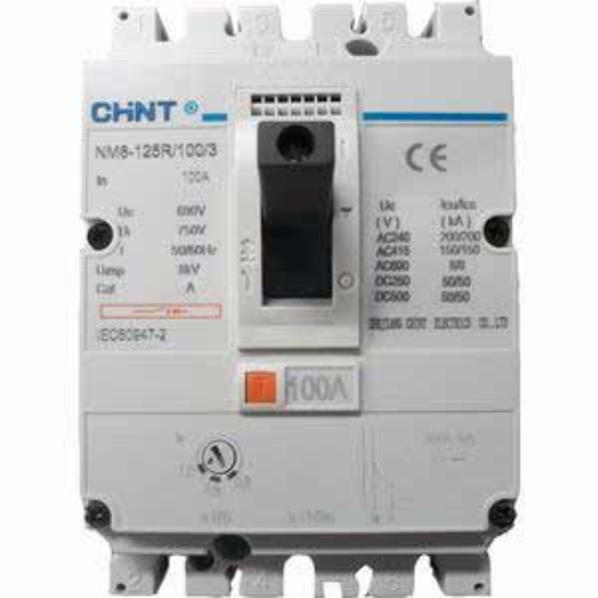 Ảnh của Aptomat dạng khối CHINT NM8-125R/100/3 