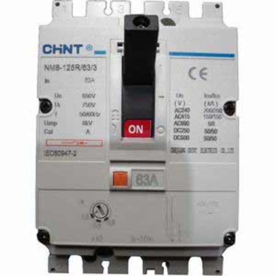 Ảnh của Aptomat dạng khối CHINT NM8-125R/63/3 