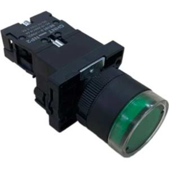 Ảnh của Nút nhấn có đèn CHINT NP2-BW3361 230V LED 