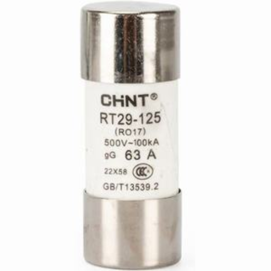 Ảnh của Cầu chì hình ống CHINT RT29-125 63A gG/gL 