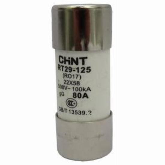 Ảnh của Cầu chì hình ống CHINT RT29-125 80A gG/gL 