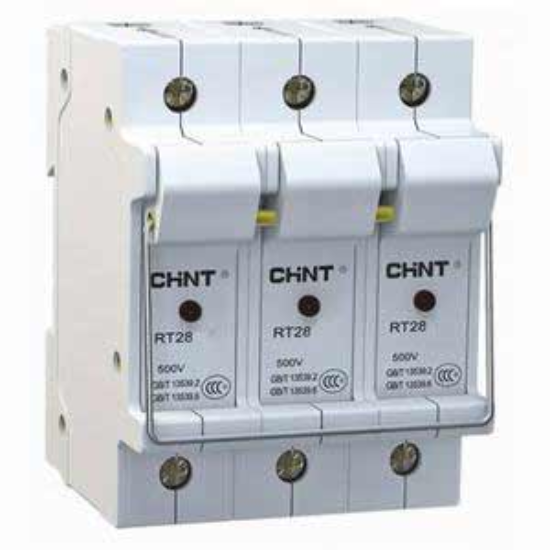 Ảnh của Đế cầu chì CHINT NRT28-32X 3P base (EU) 