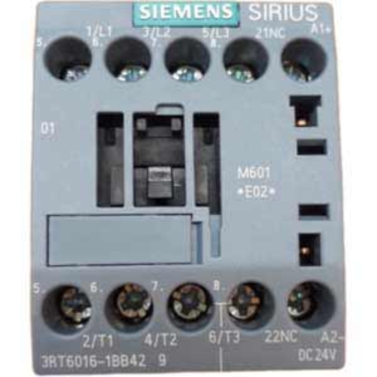 Ảnh của 3RT6016-1BB42 công tắc khởi động từ SIEMENS, 3NO, 9A, 3 pha