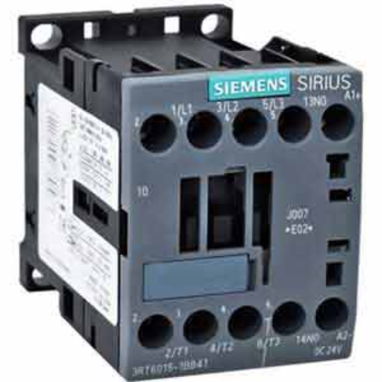 Ảnh của 3RT6015-1BB41 - Khởi động từ Siemens 7A, 3P, 3NO, 24VDC
