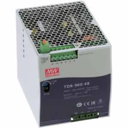 Ảnh của Bộ nguồn 3 pha 960W có chức năng PFC gắn thanh ray MEAN WELL TDR-960-48 