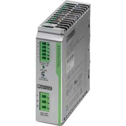 Ảnh của Bộ nguồn dòng vào 1 pha, ra 24VDC 5A PHOENIX CONTACT TRIO-PS/1AC/24DC/5 (2866310) 