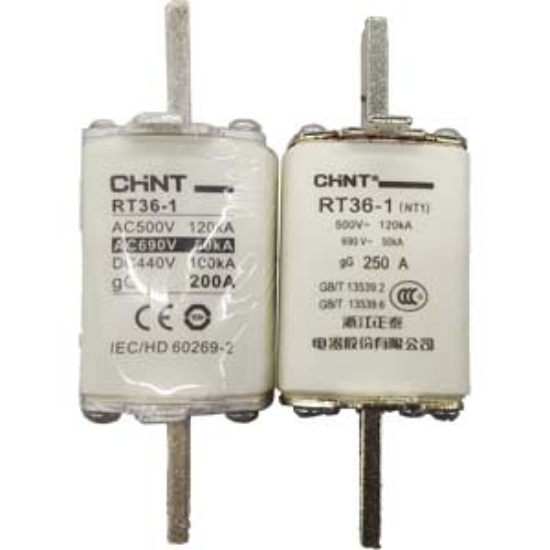 Ảnh của Cầu chì thân vuông CHINT RT36-1 200A gG 
