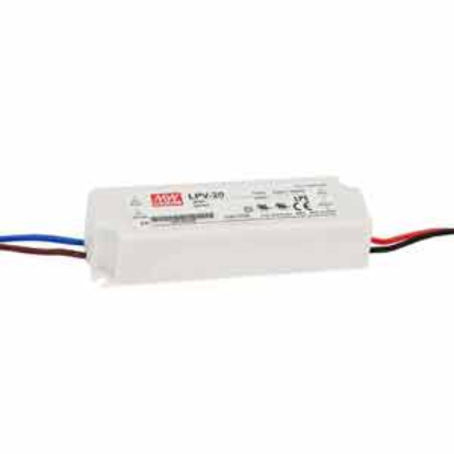 Ảnh của Bộ nguồn 20W một đầu ra MEAN WELL LPV-20-24 
