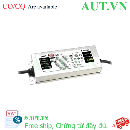 Ảnh của Nguồn đèn LED 75W cấp dòng và áp ổn định MEAN WELL ELG-75-48B-3Y 
