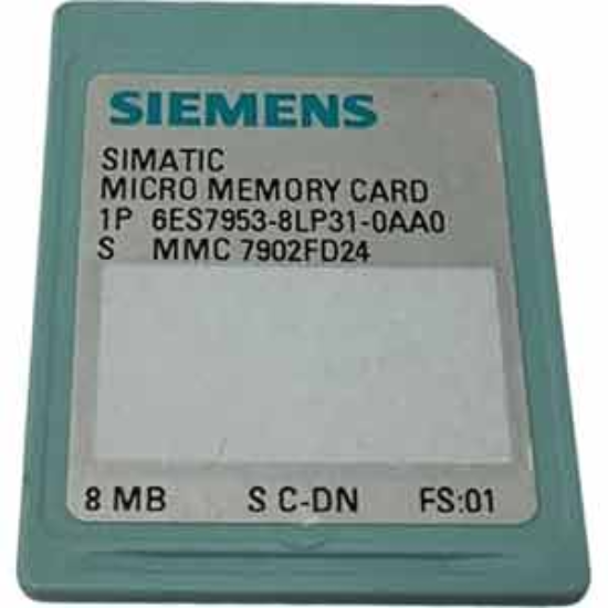 Ảnh của Thẻ nhớ micro cho S7-300 SIEMENS 6ES7953-8LP31-0AA0 
