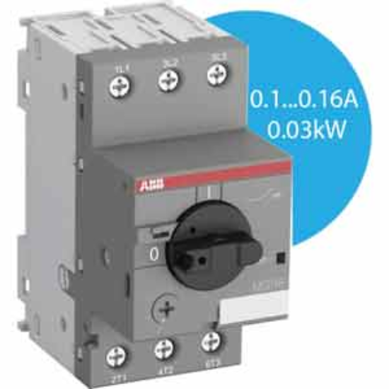 Ảnh của CB bảo vệ động cơ ABB 1SAM250000R1001 (MS116-0.16) 