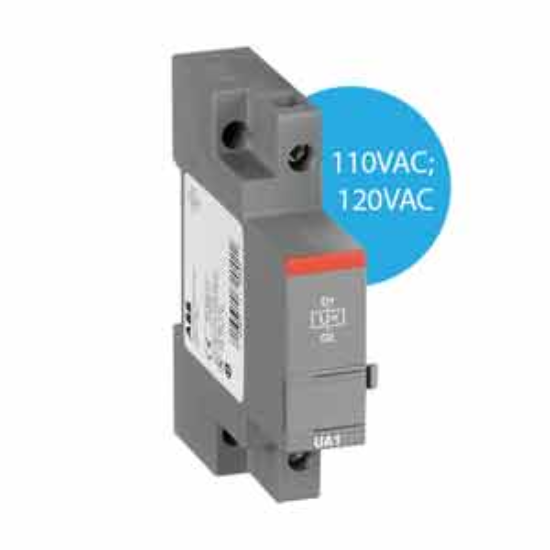 Ảnh của Thiết bị bảo vệ thấp áp - lắp bên trái ABB 1SAM201904R1004 (UA1-110) 