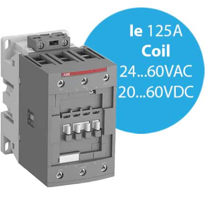 Ảnh của Khởi động từ 3 cực AC/DC 18.5...45kW ABB 1SBL397001R1100 (AF80-30-00-11) 