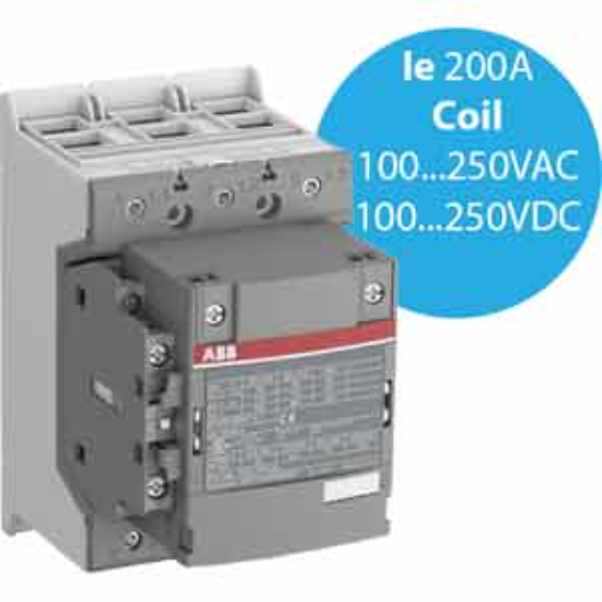 Ảnh của Khởi động từ 3 cực AC/DC 55...75kW ABB 1SFL447001R1311 (AF140-30-11-13) 