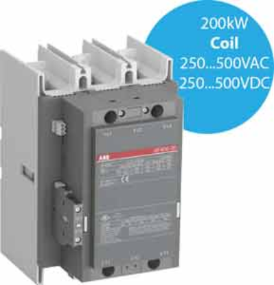Ảnh của Khởi động từ 3 cực AC/DC 200...400kw ABB 1SFL577001R7111 (AF400-30-11-71) 