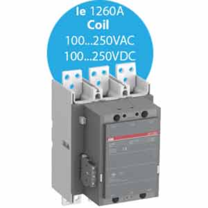 Ảnh của Khởi động từ 3 cực AC/DC 475...560kw ABB 1SFL647001R7011 (AF1250-30-11-70) 