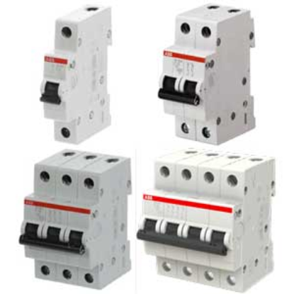 Ảnh của Áp tô mát cài MCB đường đặc tuyến C ABB 2CDS211001R0634 (SH201-C63) 