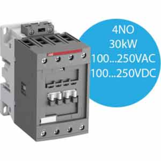 Ảnh của Khởi động từ 4 cực AC/DC 70...125A AC-1 ABB 1SBL367201R1300 (AF52-40-00-13) 
