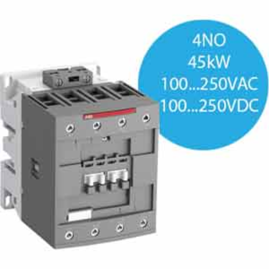Ảnh của Khởi động từ 4 cực AC/DC 70...125A AC-1 ABB 1SBL397201R1300 (AF80-40-00-13) 