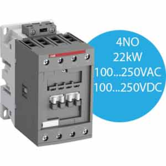Ảnh của Khởi động từ 4 cực AC/DC 70...125A AC-1 ABB 1SBL347201R1300 (AF40-40-00-13) 