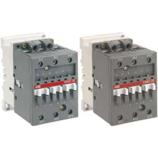 Ảnh của Công tắc tơ 3 cực điều khiển tụ bù 33...50kvar ABB 1SBL411022R8500 (UA75-30-00 380-400V 50Hz / 400-415V 60Hz) 