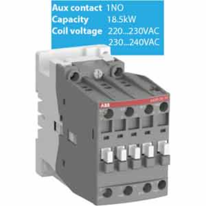Ảnh của Khởi động từ 3 cực 15...18.5kW AC ABB 1SBL321074R8010 (AX40-30-10-80) 