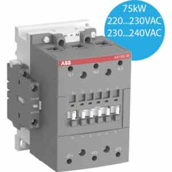 Ảnh của Công tắc tơ 3 cực AC 45...75kW ABB 1SFL991074R8011 (AX150-30-11-80) 