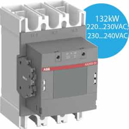 Ảnh của Khởi động từ 3 cực 132...200kW AC ABB 1SFL547074R8011 (AX260-30-11-80) 