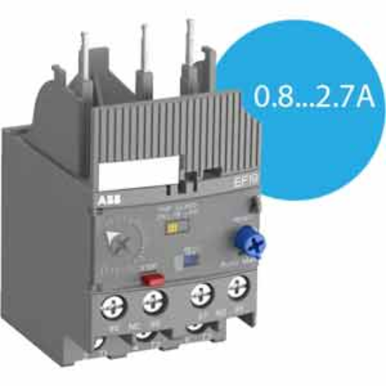 Ảnh của Rơ le bảo vệ dòng 0.1...45A ABB 1SAX121001R1103 (EF19 2.7A) 