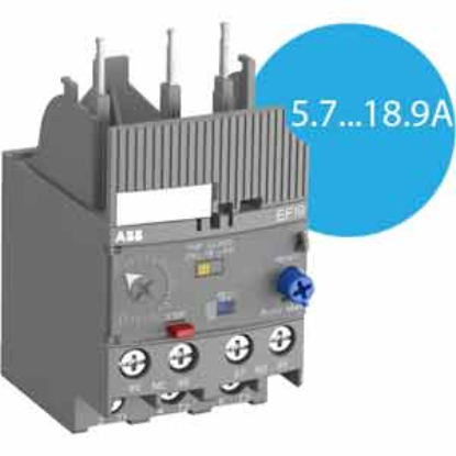 Ảnh của Rơ le bảo vệ dòng 0.1...45A ABB 1SAX121001R1105 (EF19 18.9A) 