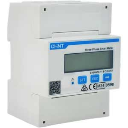 Ảnh của Đồng hồ đo công suất 3 pha CHINT DTSU666 3x138/240V1.5(6)A 4P (no RS485) 