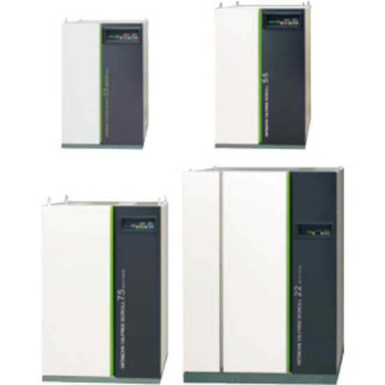 Ảnh của Máy nén khí xoắn ốc độ ồn và rung thấp HITACHI SRL-2.2ME5A 