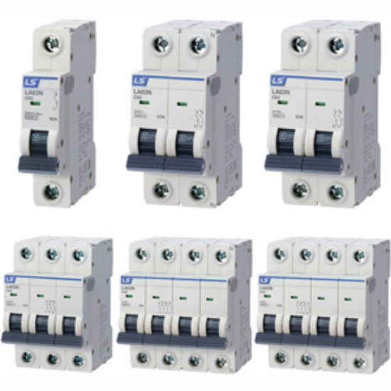 Ảnh của Aptomat cài MCB khung 63AF LS LA63H 2P C25A 