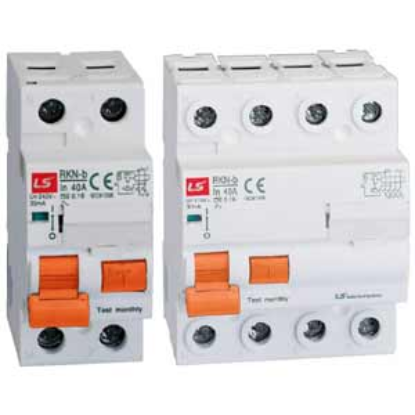 Ảnh của Aptomat chống giật LS RKN-b 3P+N 40A 100mA 