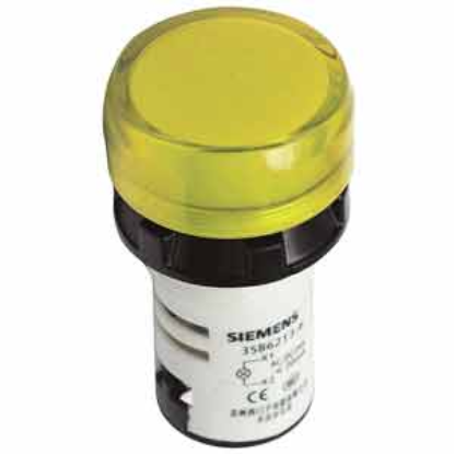 Ảnh của Đèn báo nhỏ gọn SIEMENS 3SB6213-6AA30-1AA0 