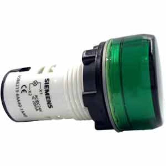 Ảnh của Đèn báo nhỏ gọn SIEMENS 3SB6213-6AA40-1AA0 