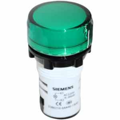 Ảnh của Đèn báo nhỏ gọn SIEMENS 3SB6216-6AA40-1AA0 