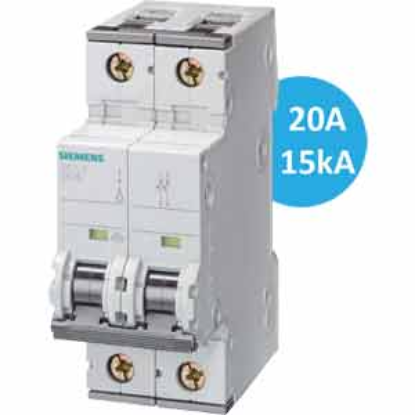 Ảnh của Aptomat cài 15kA SIEMENS 5SY7220-7 
