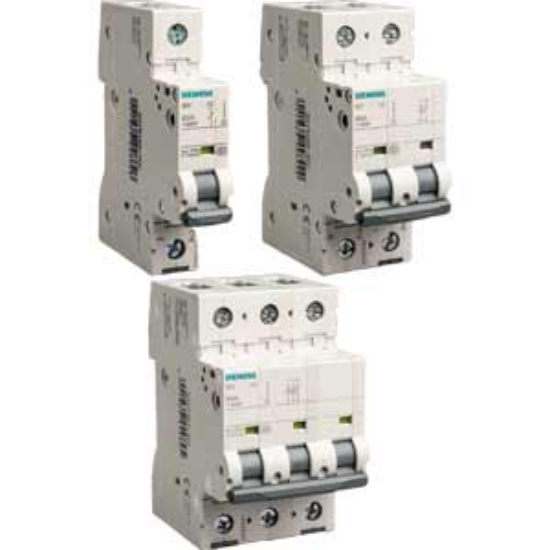 Ảnh của Aptomat cài 6kA đường đặc tuyến C SIEMENS 5SY6180-7CC 