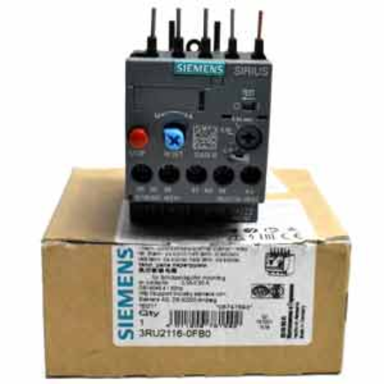 Ảnh của Rơ le nhiệt 690VAC SIEMENS 3RU2116-0FB0 