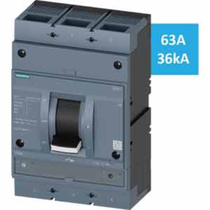 Ảnh của Aptomat khối loại ngắt nhiệt-từ SIEMENS 3VA1163-4EE32-0AA0 