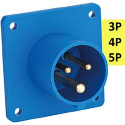 Ảnh của Phích cắm công nghiệp gắn panel CHINT NXTC-416AP6h/415V PLUG 