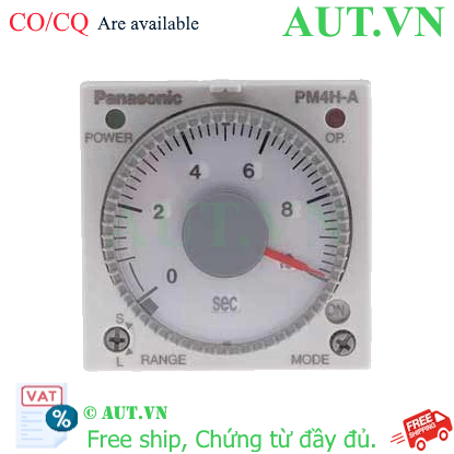 Ảnh của Bộ đặt thời gian đa năng PANASONIC PM4HA-H-AC240V 500h, 11 chân tròn