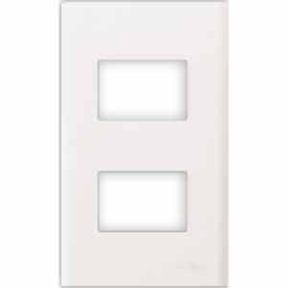 Ảnh của WEV68020SW - Mặt bịt ổ cắm Panasonic, 2 thiết bị, nhựa