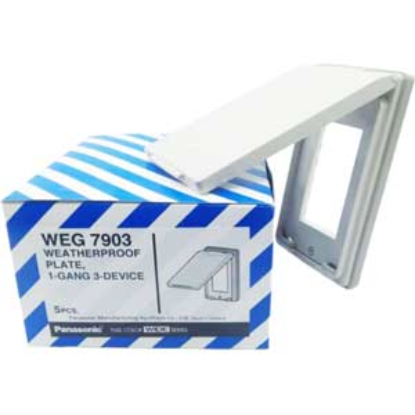 Ảnh của Mặt thiết bị có nắp che mưa PANASONIC WEG7903 
