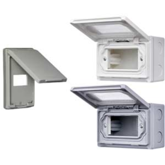 Ảnh của Mặt thiết bị có nắp che mưa PANASONIC WEG8973LH-VN 